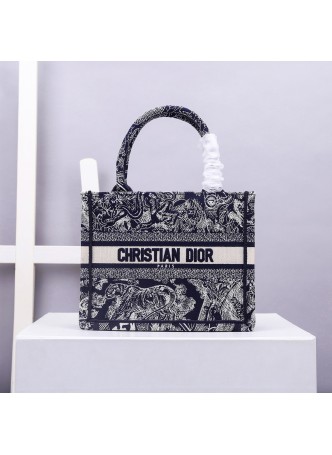 Highest Product Quality Dior Book Tote bag Black 2022 Replica